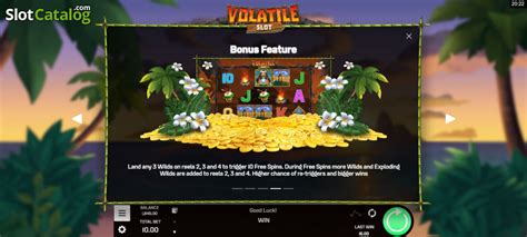 ᐈ Volatile Slot Slot: Free Play & Review by .